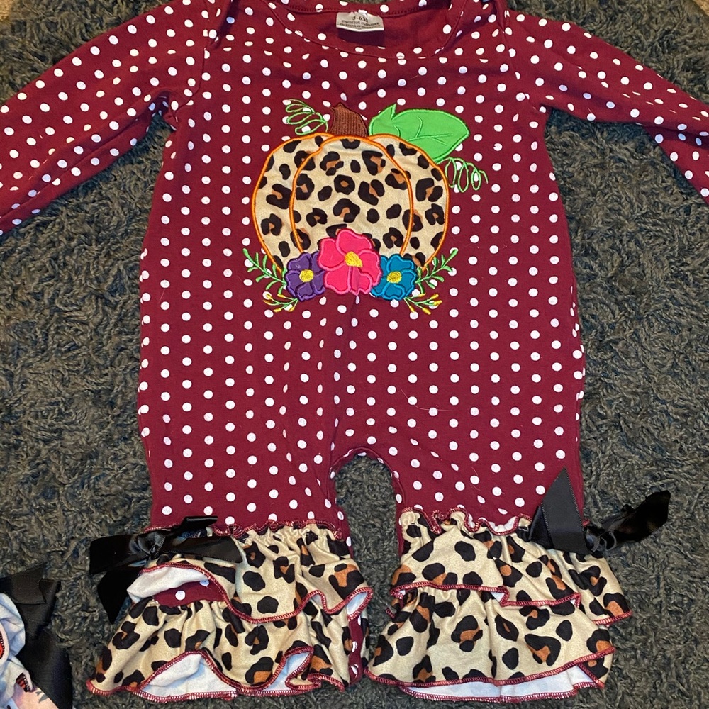 Fall 3-6 month jumpsuit